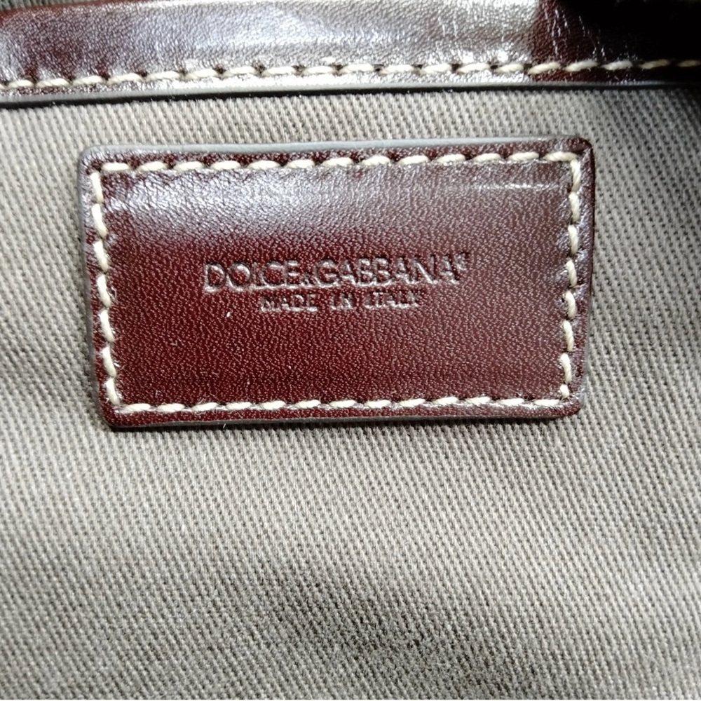 DOLCE & GABBANA Miss Glamorous Fur Print Handbag - Picture 12 of 15